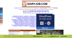 Desktop Screenshot of dairyjob.com